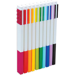 LEGO Iconic Writing Instrument Markers 10 Pack